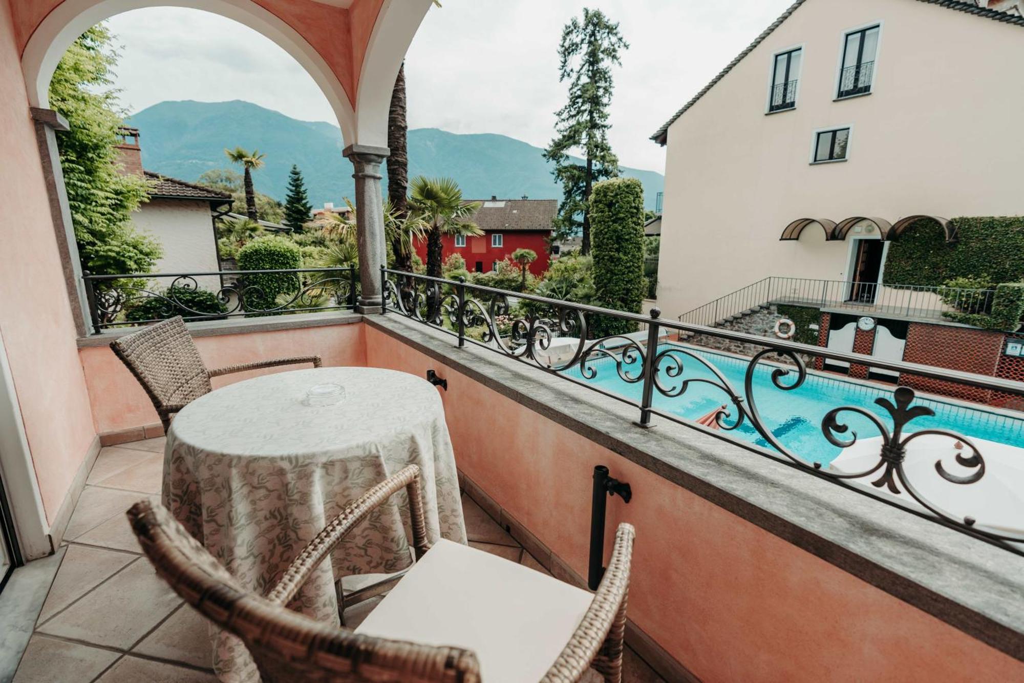 Romantik Hotel Castello Seeschloss Ascona Exteriér fotografie