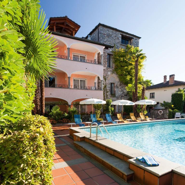 Romantik Hotel Castello Seeschloss Ascona Exteriér fotografie